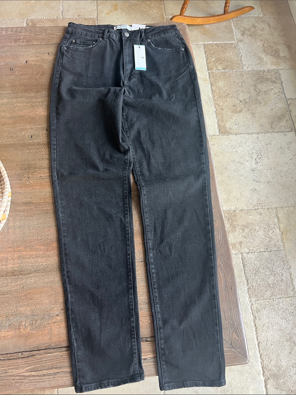 lola Black Women's Straight Jeans